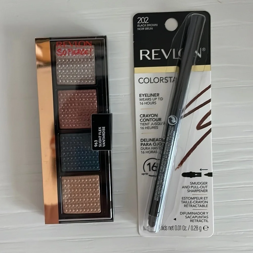 Revlon Eyeliner‎ and Eyeshadow Makeup Bundle